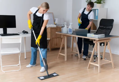 Nettoyage de bureau professionnel à Courcelles-Chaussy